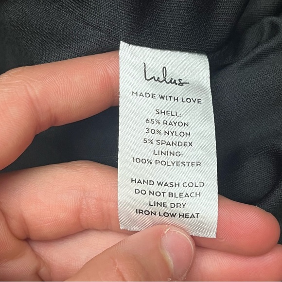 Lulus women’s Harlyn mesh inset body-con dress - Picture 4 of 5